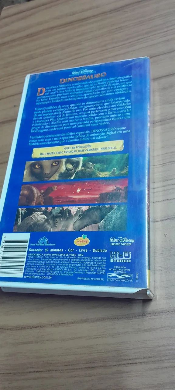 VHS Dinossauro (Disney) - Foto 2