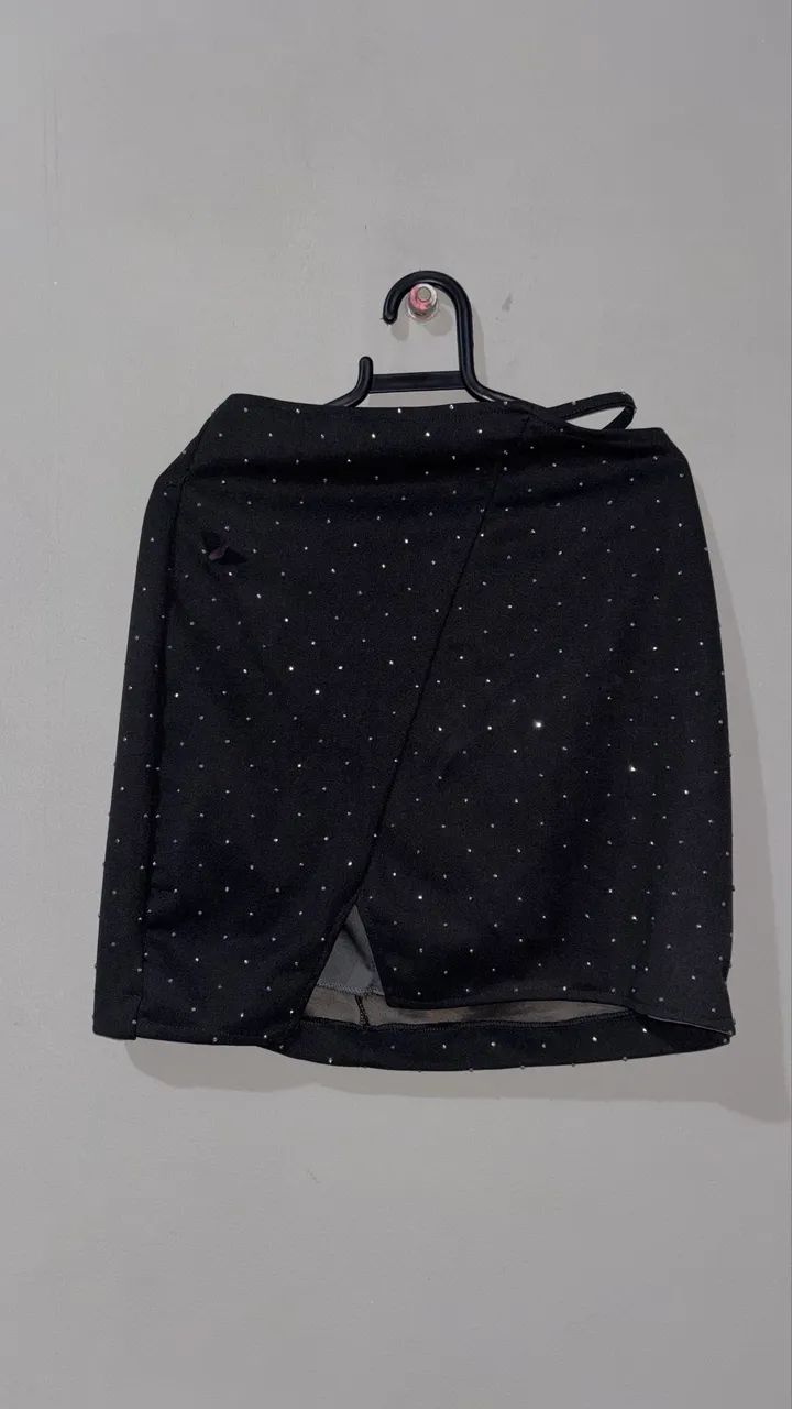Conjunto com strass tamanho P - Foto 2