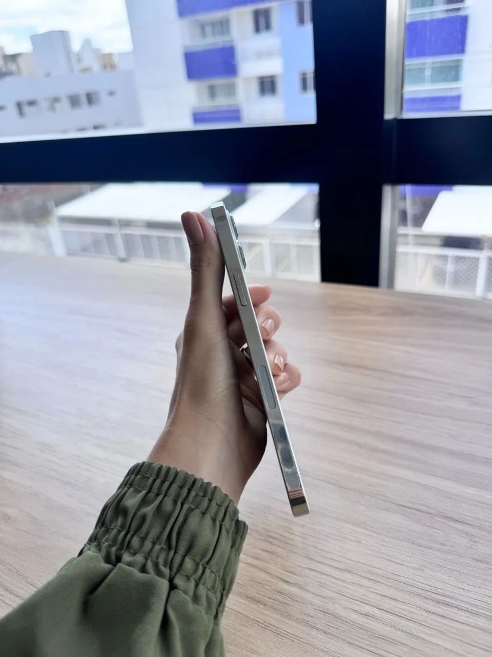 Iphone 12 PRO MAX GB 128 BRANCO - Foto 5