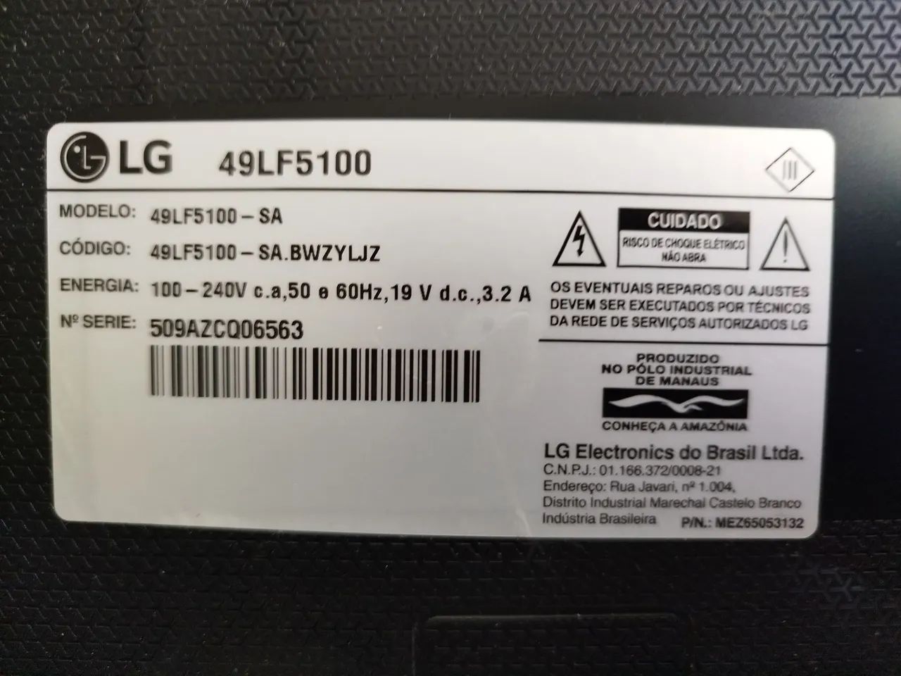 TV de 49" LG LED Full HD (Sem Defeito) - Foto 3