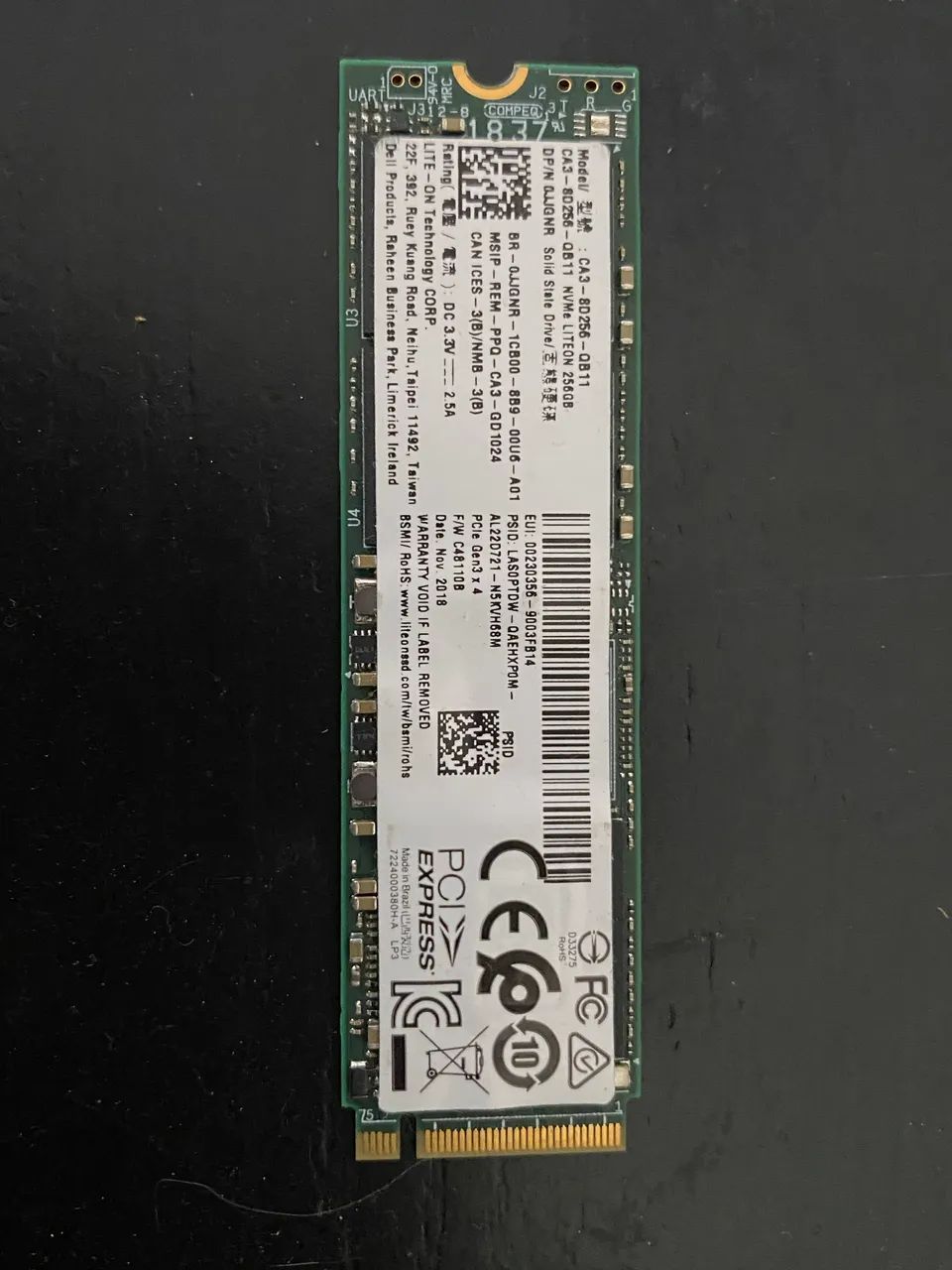 NVME 256GB