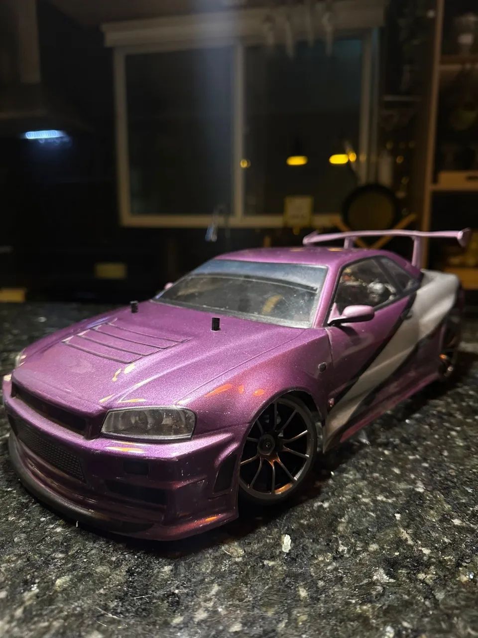 Sakura D5 rc drift 1/10 r34 - Hobbies e coleções - Gramame, João