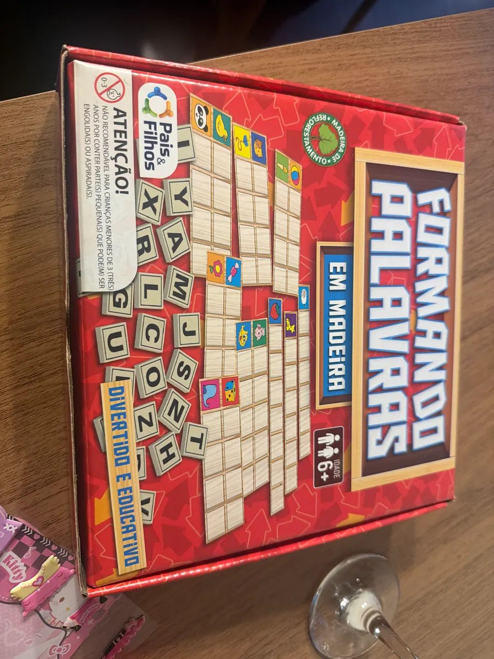 Jogo formando palavras 