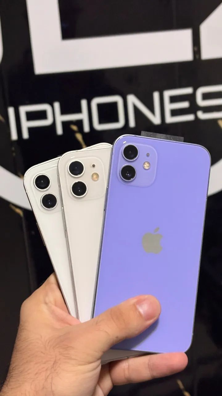 IP 12 128GB - BRANCO & ROXO - Foto 3