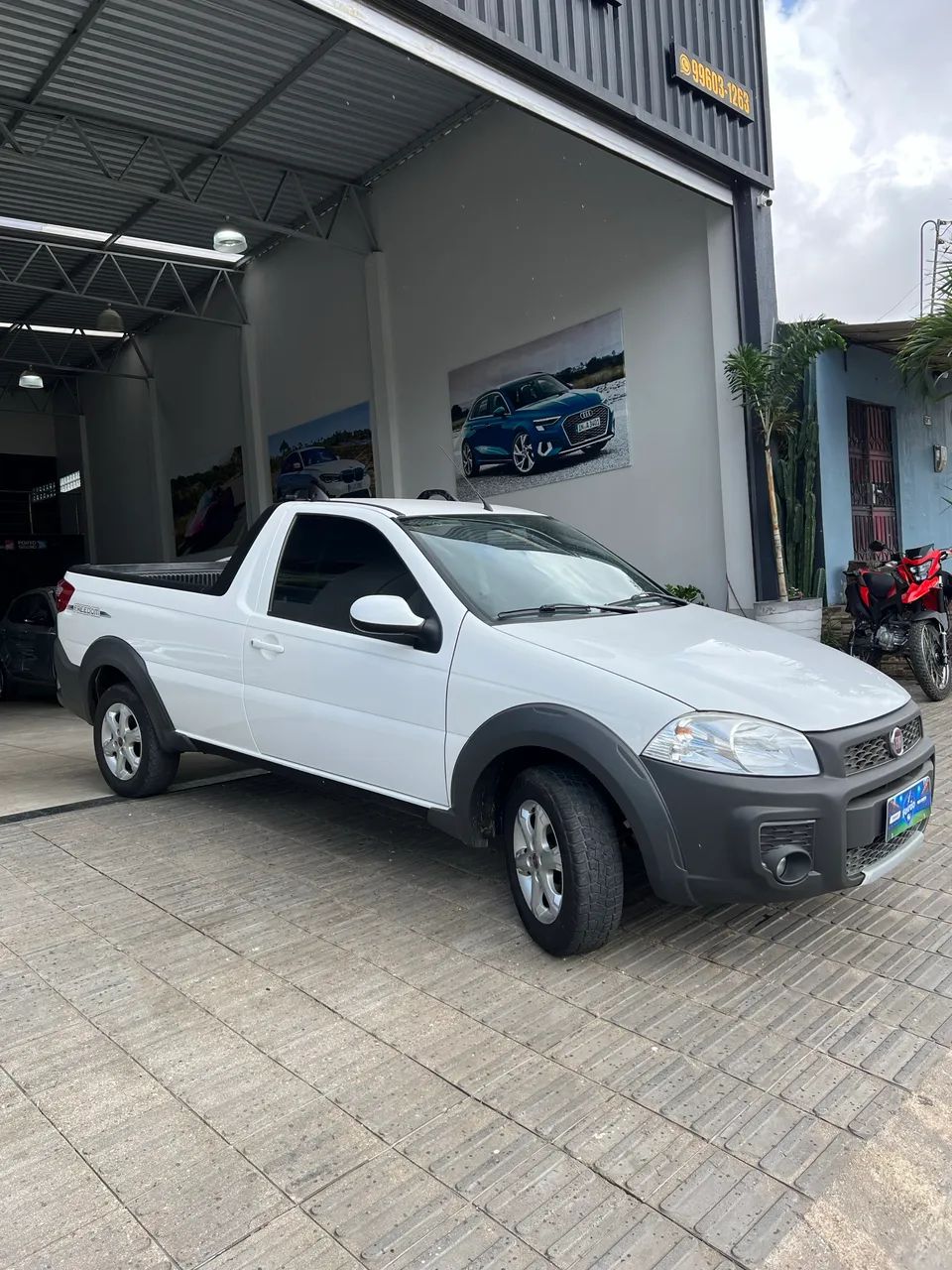 Fiat Strada Freedom 1.4 Flex 8V CS 2020 - Foto 2