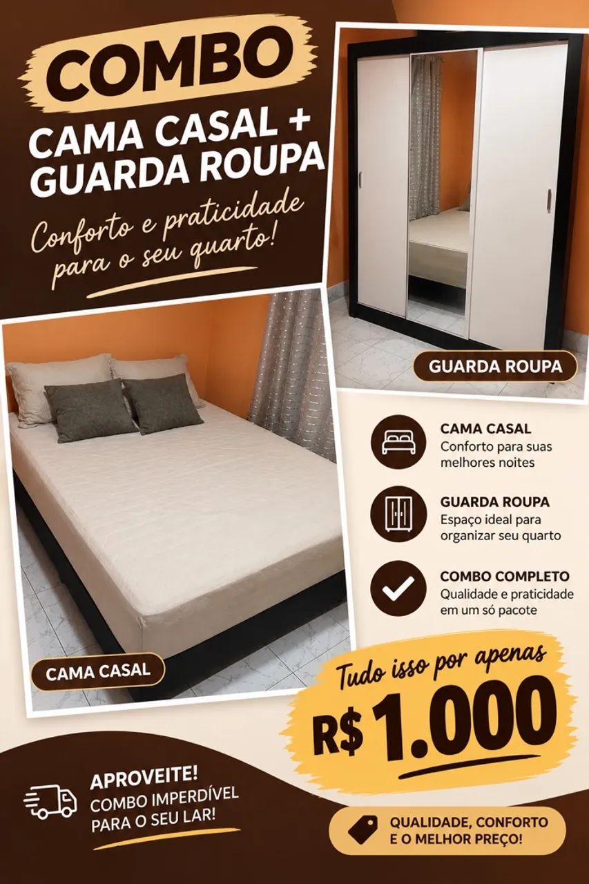 Vende - se Combo Casal