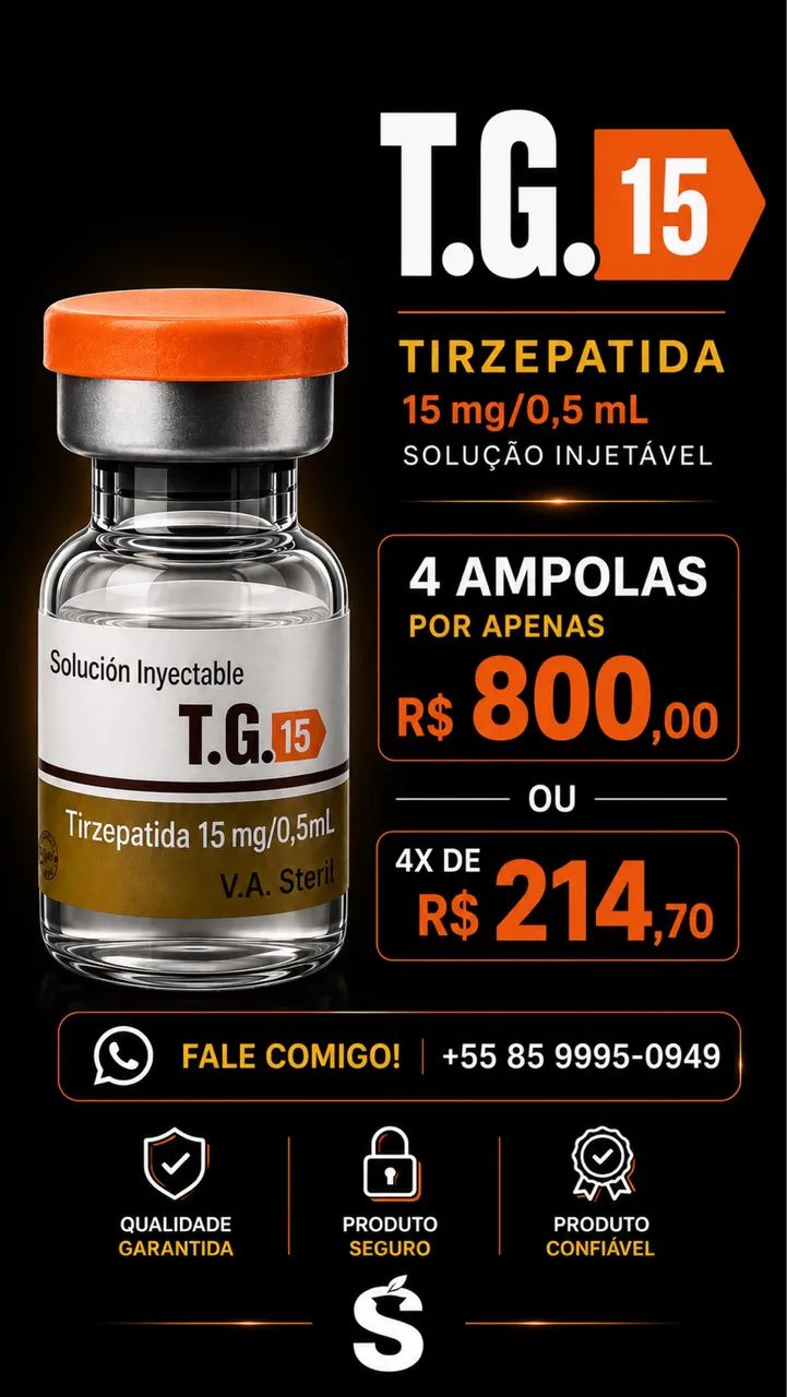 TG 15 MG  4AMPOLAS 