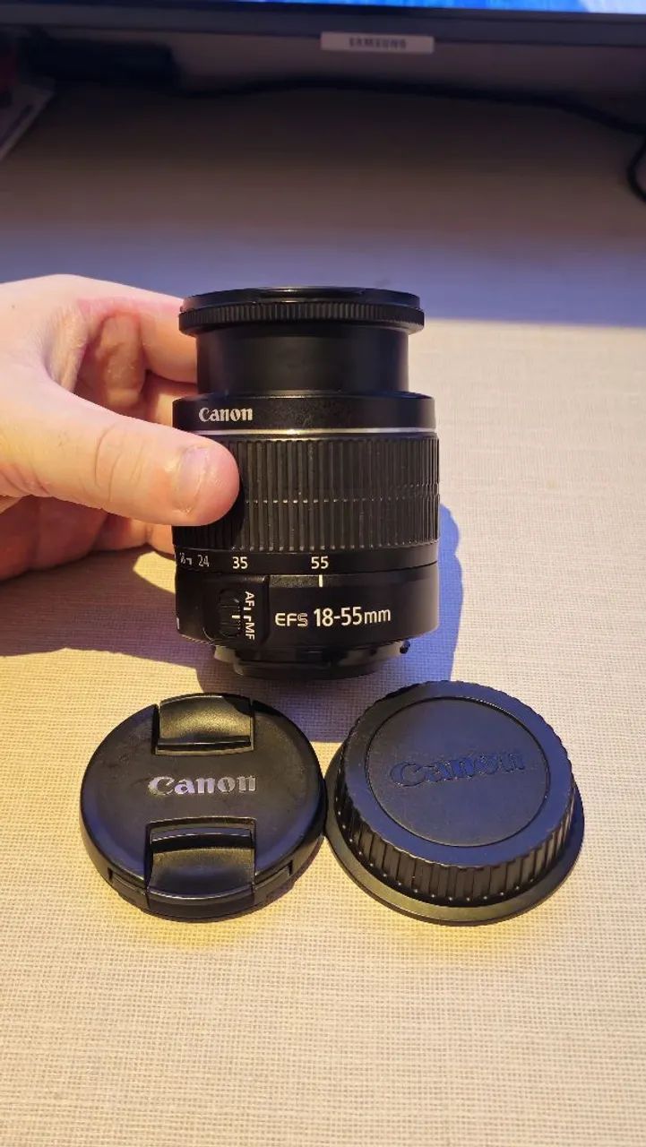 Lente canon 18-55mm 