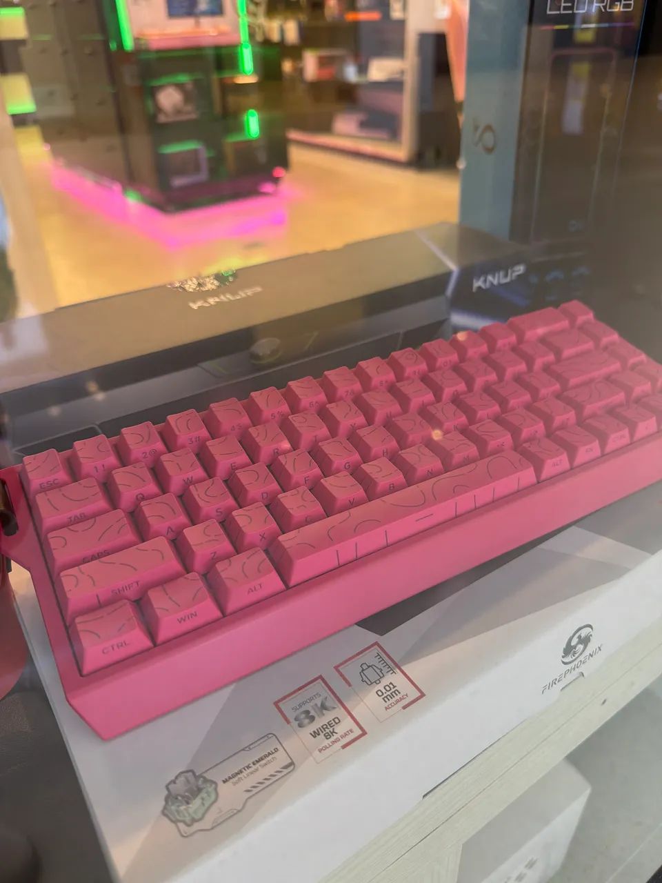 Teclado mecânico magnético 