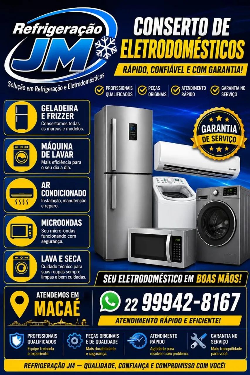Manutenção em refrigerador 