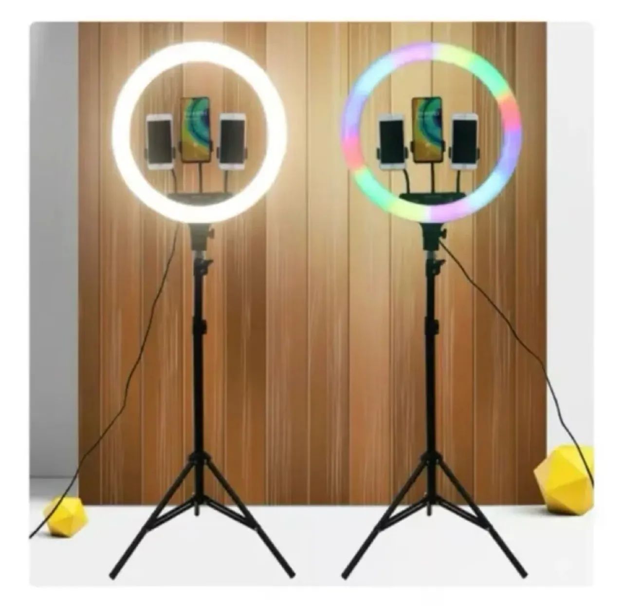 Ring light 24 polegadas RGB iluminador profissional 