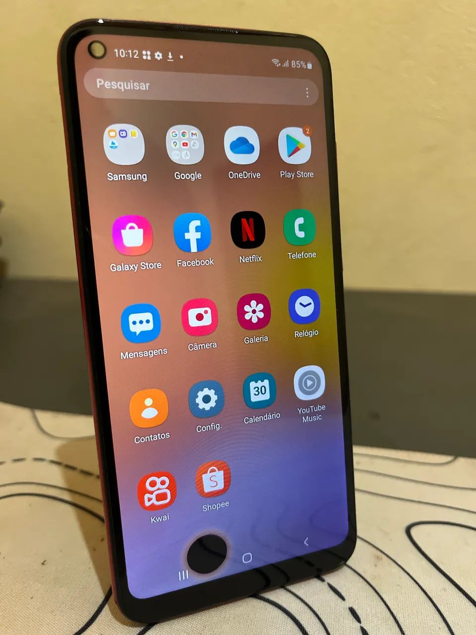 Samsung Galaxy A11 64GB R$200 - Tela com marca - Foto 4