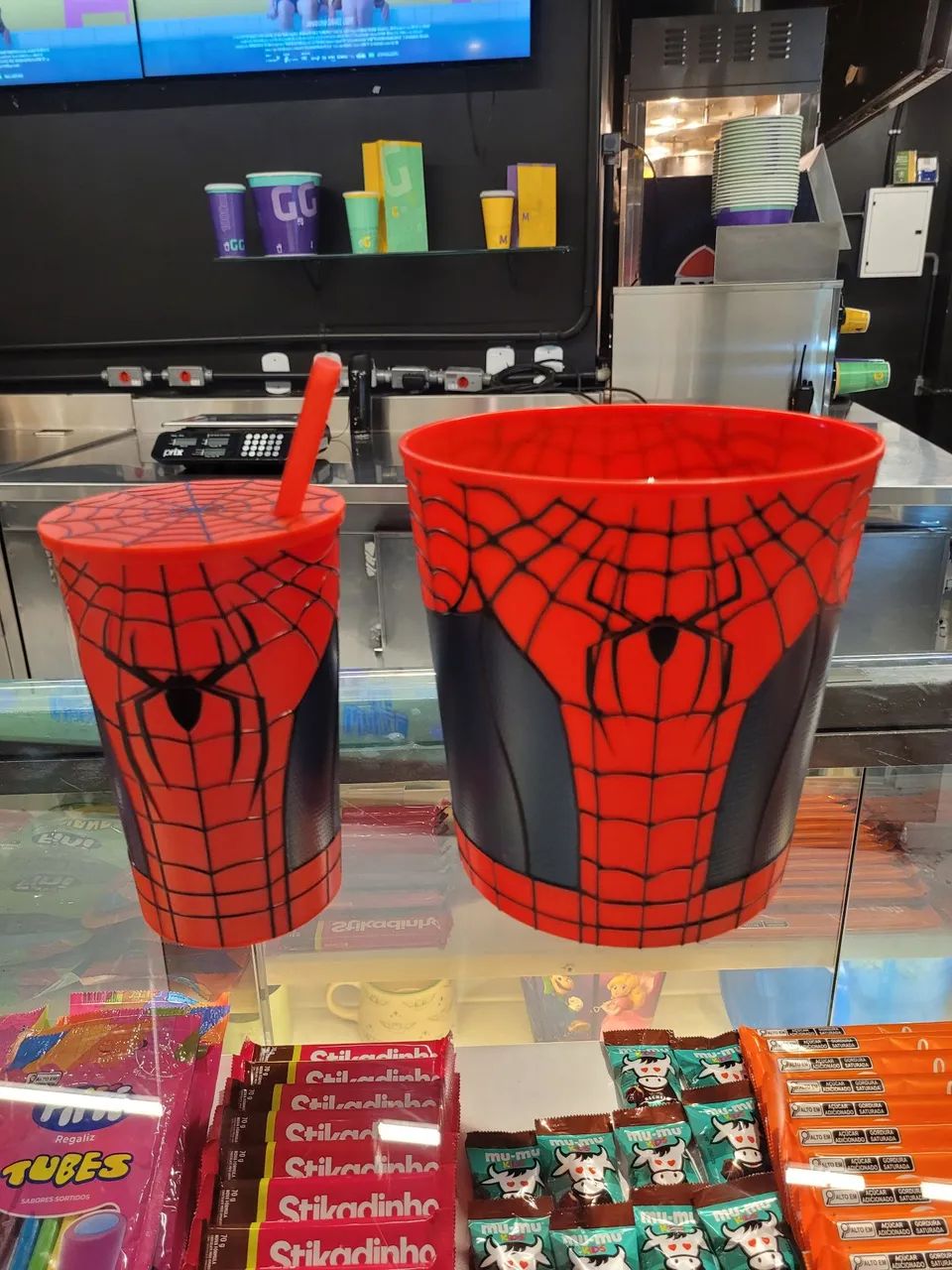 Copo e balde Homem Aranha 2026