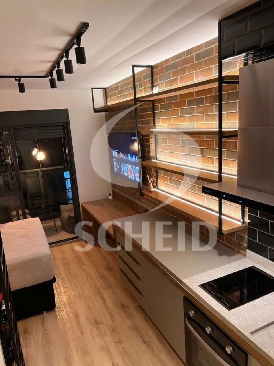Studio mobiliado a 30 passos do Metrô Brooklin para locação - Foto 2