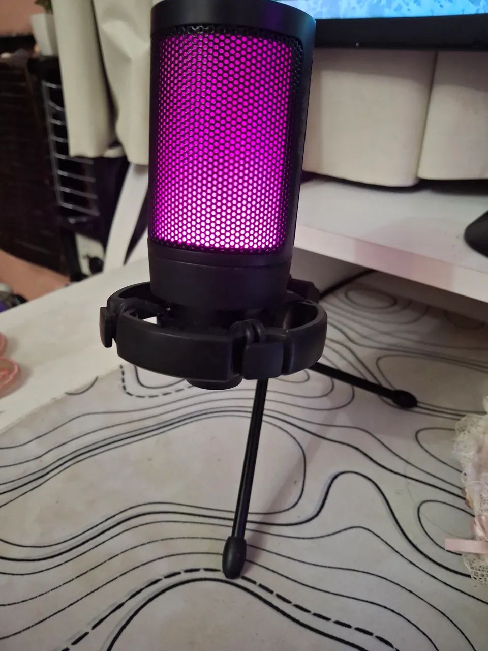 microfone de mesa pc fifine a2