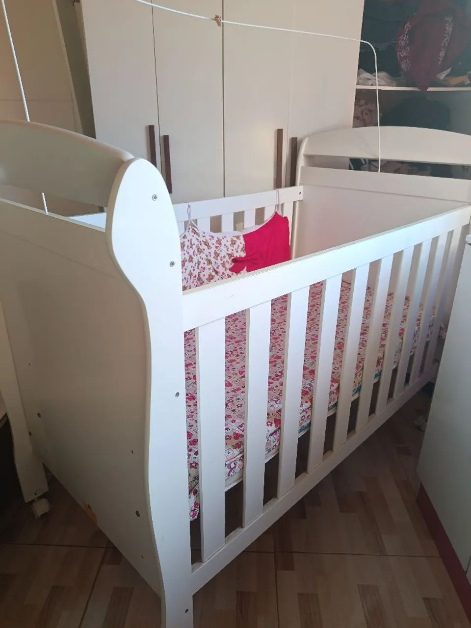 Berço de bebê com colchão - Foto 5