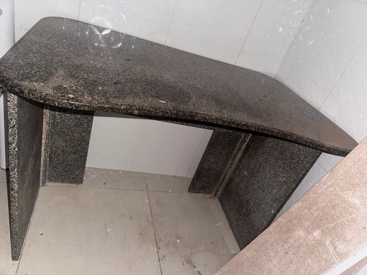 Escrivaninha / mesa de granito - Foto 2