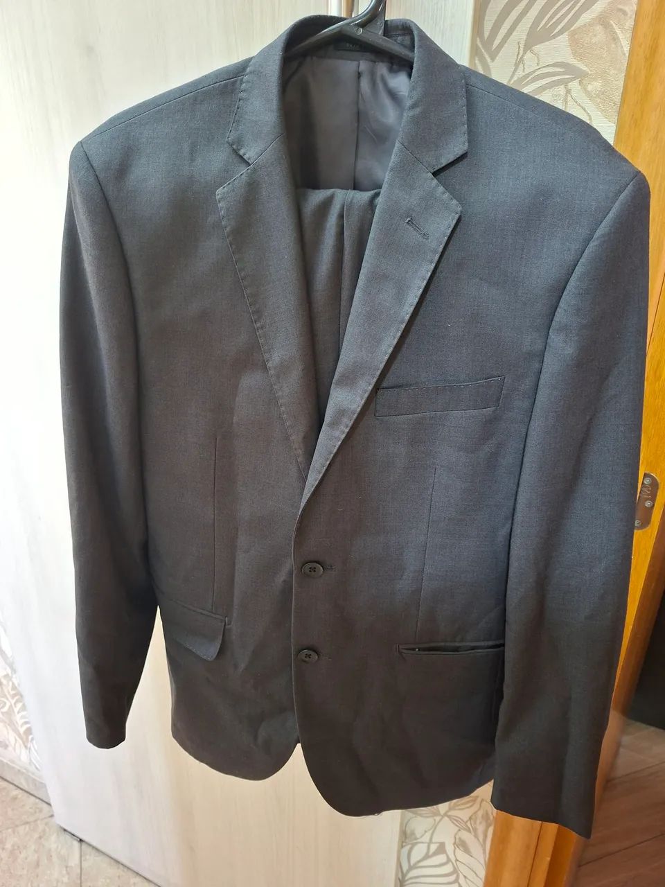 Terno e Calça Cinza Slim VR - (Tamanho 40)