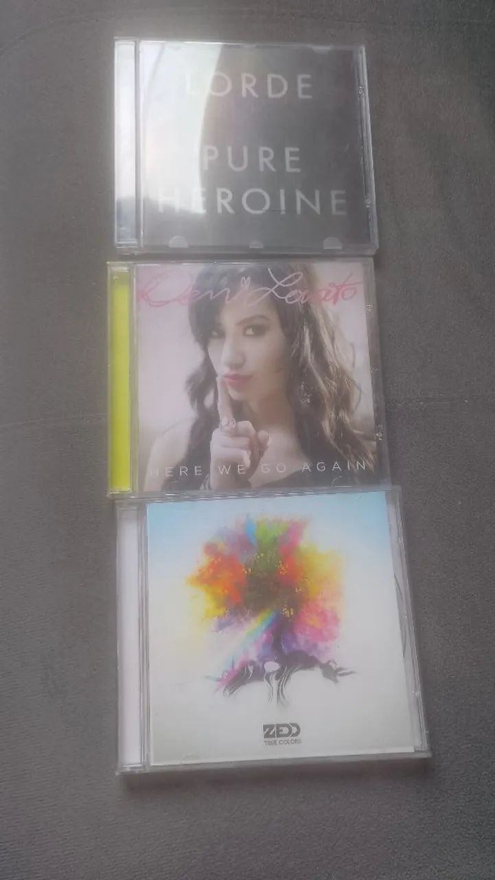 Cds variados Demi Lovato,lorde,zedd - Foto 4