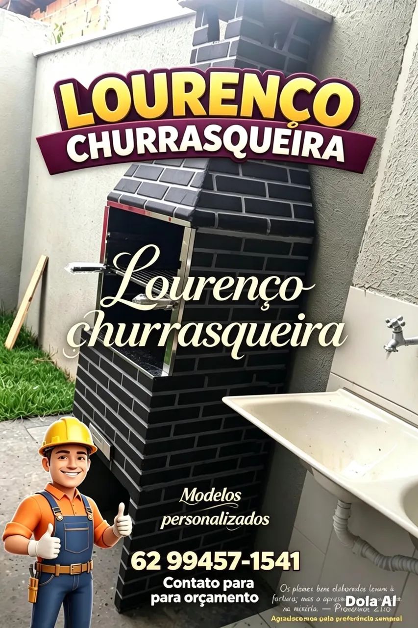 Churrasqueira pré-moldada 