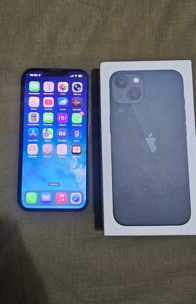 Vendo iPhone 13 128gb Preto - Foto 4