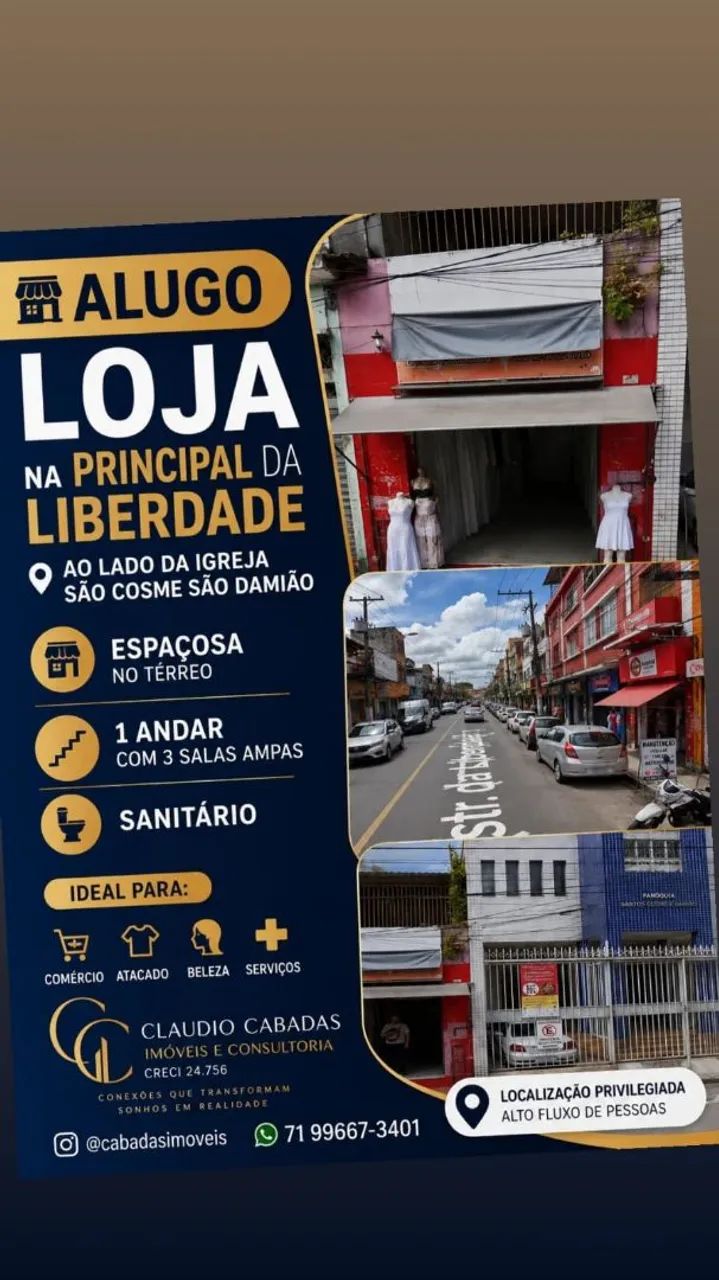 Loja na principal da liberdade 