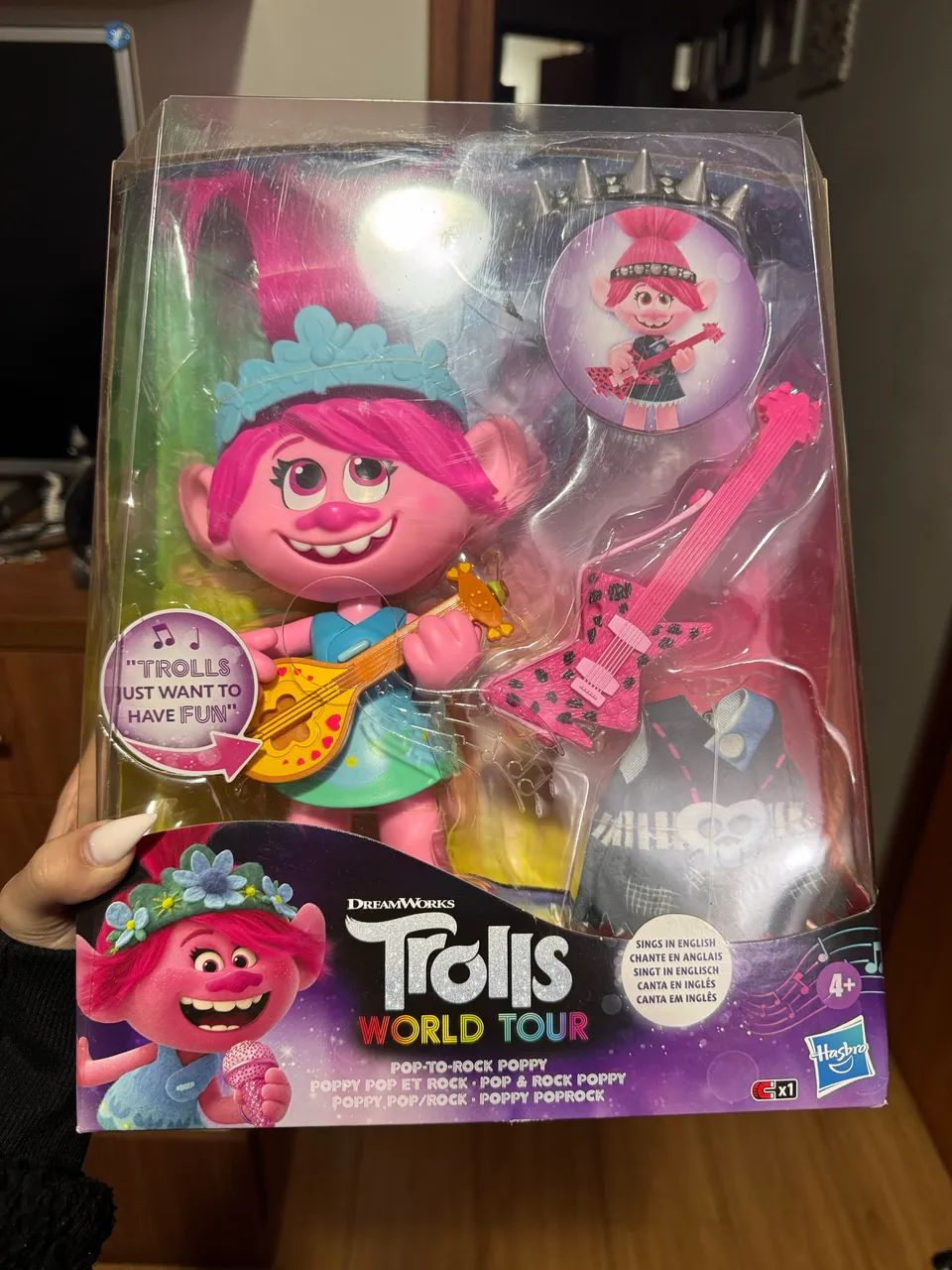 Boneca Poppy do Filme Trolls 