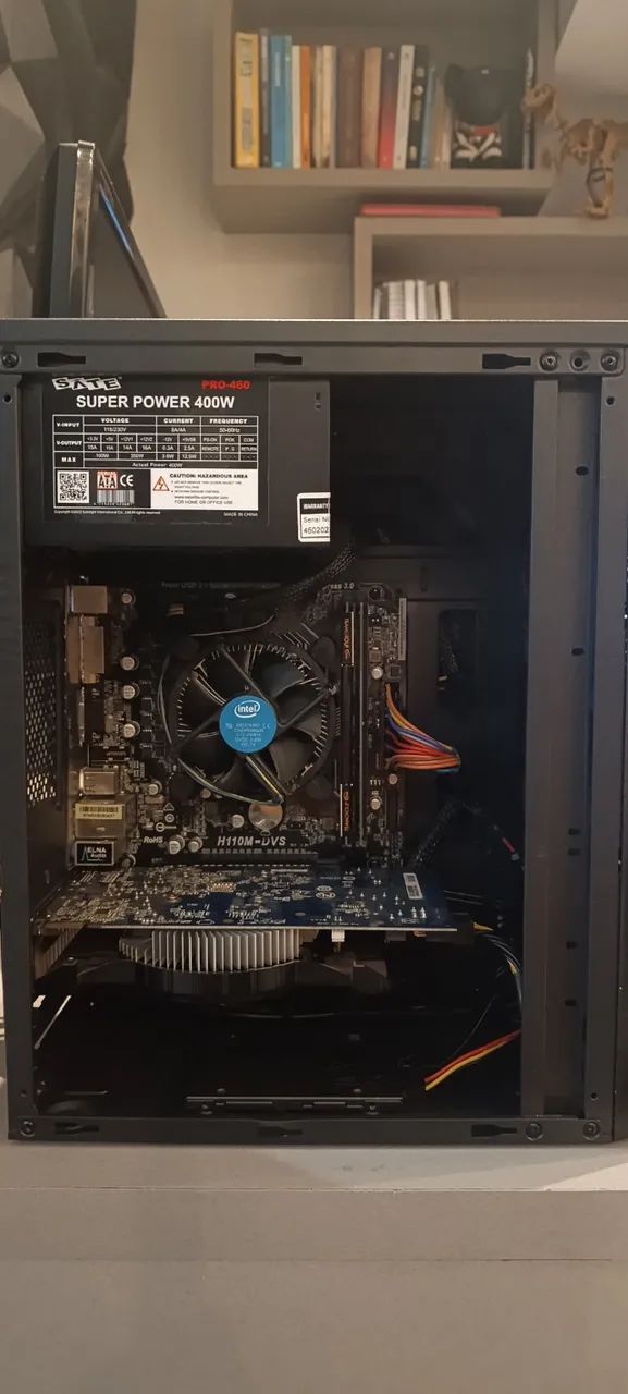 Computador com Intel Celeron G3900 @ 2.80GHz 8gb de RAM SSD 240gb e Placa de Vídeo R7 250X - Foto 2