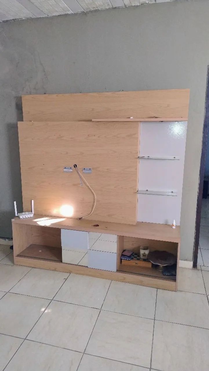 Rack com painel e mesa 4 cadeiras  - Foto 3