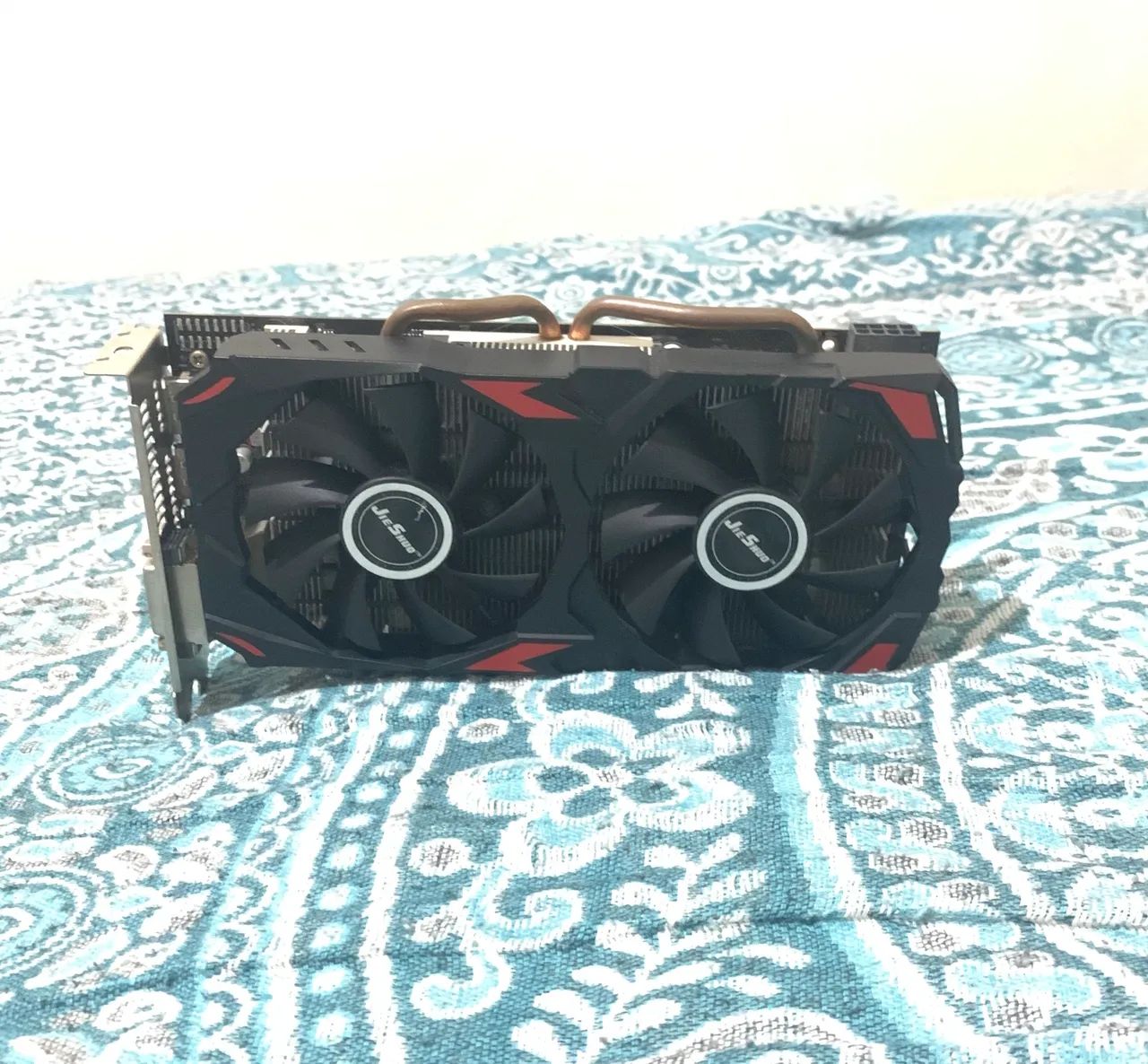 Placa de vídeo RX 580 8GB Jieshuo muito conservada!  - Foto 2