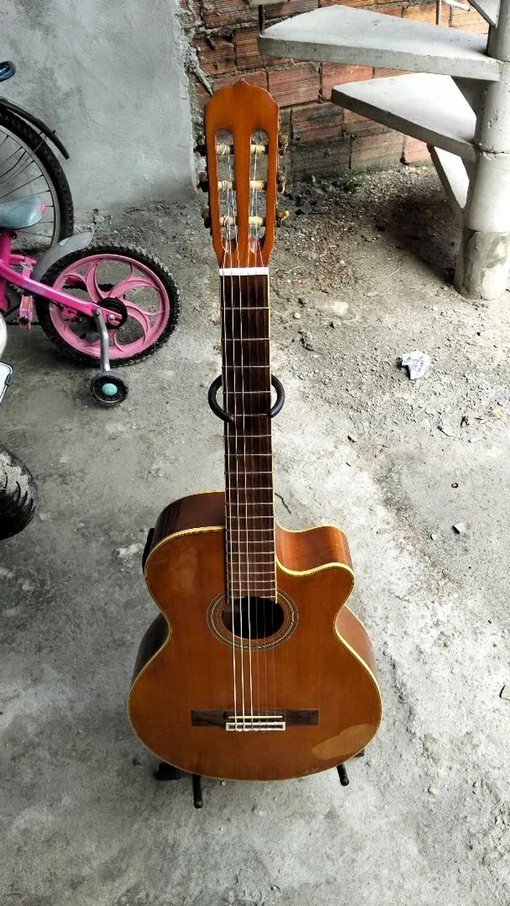 Violão nylon elétrico  - Foto 5