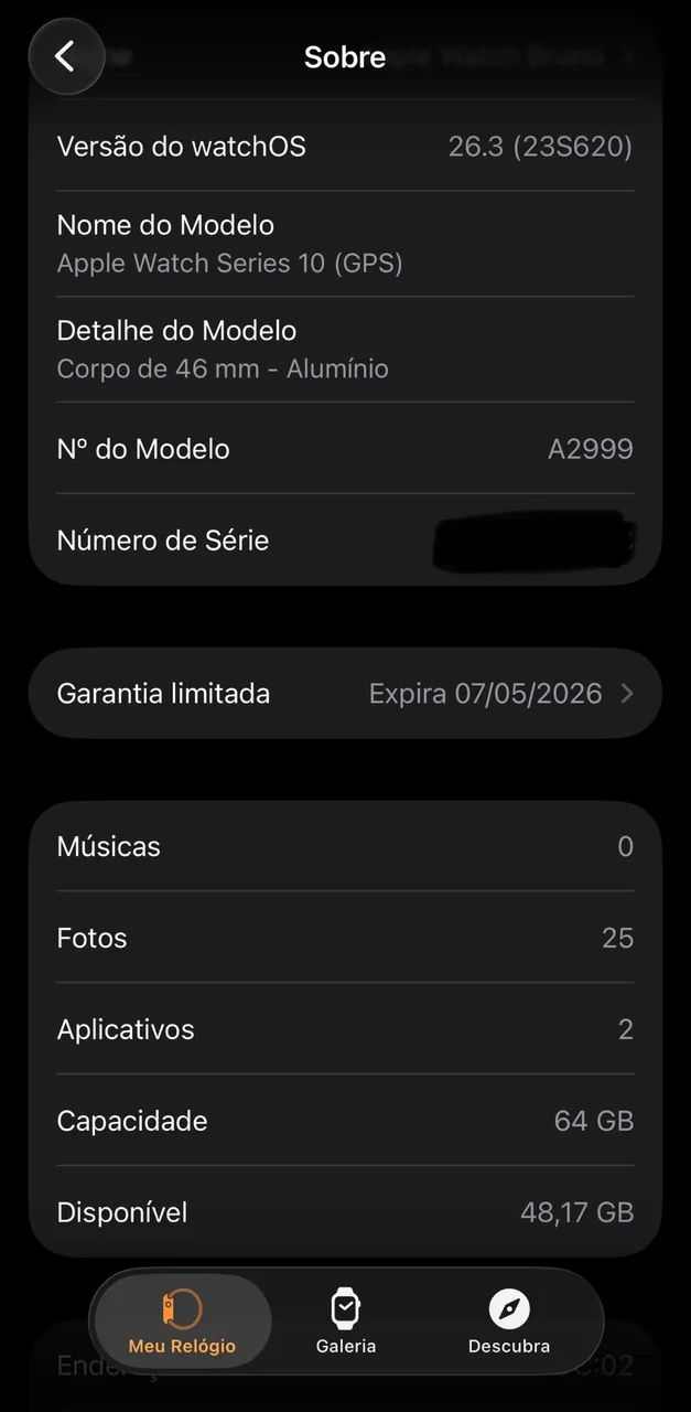 Apple Watch 10 46mm Preto - Foto 6