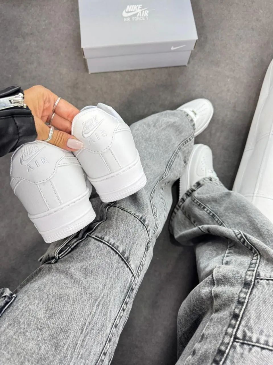 TÊNIS NIKE AIR FORCE - BRANCO - Foto 4
