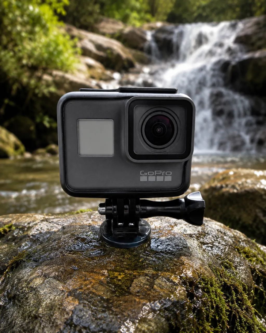 GoPro Hero Black 6 - usei muito pouco e com acessorios 