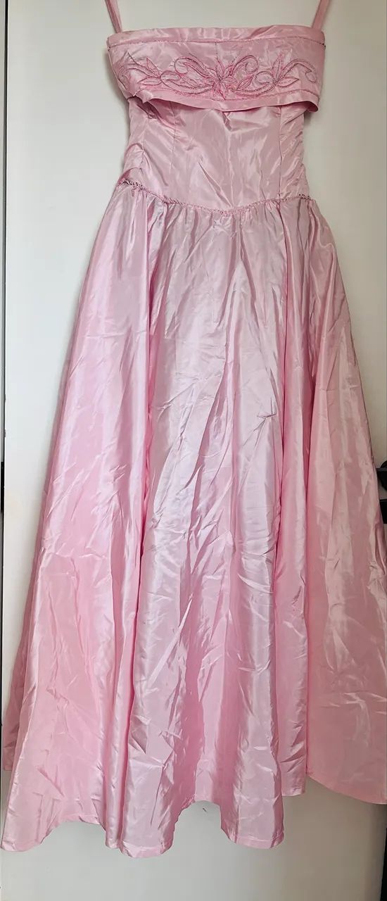 Vestido rosa delicado - Foto 2