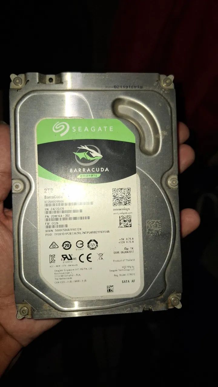 HD BARRACUDA 2TB 