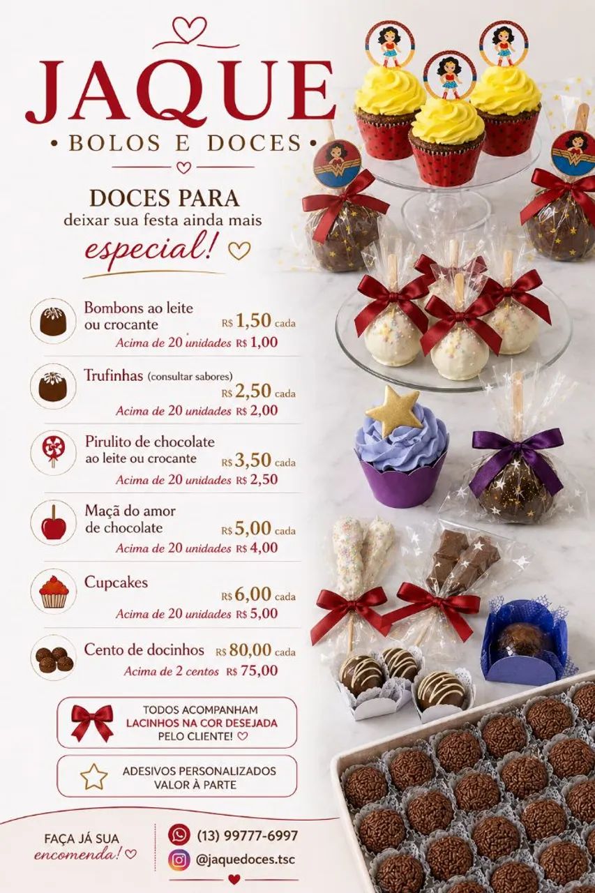 Doces para Festa.