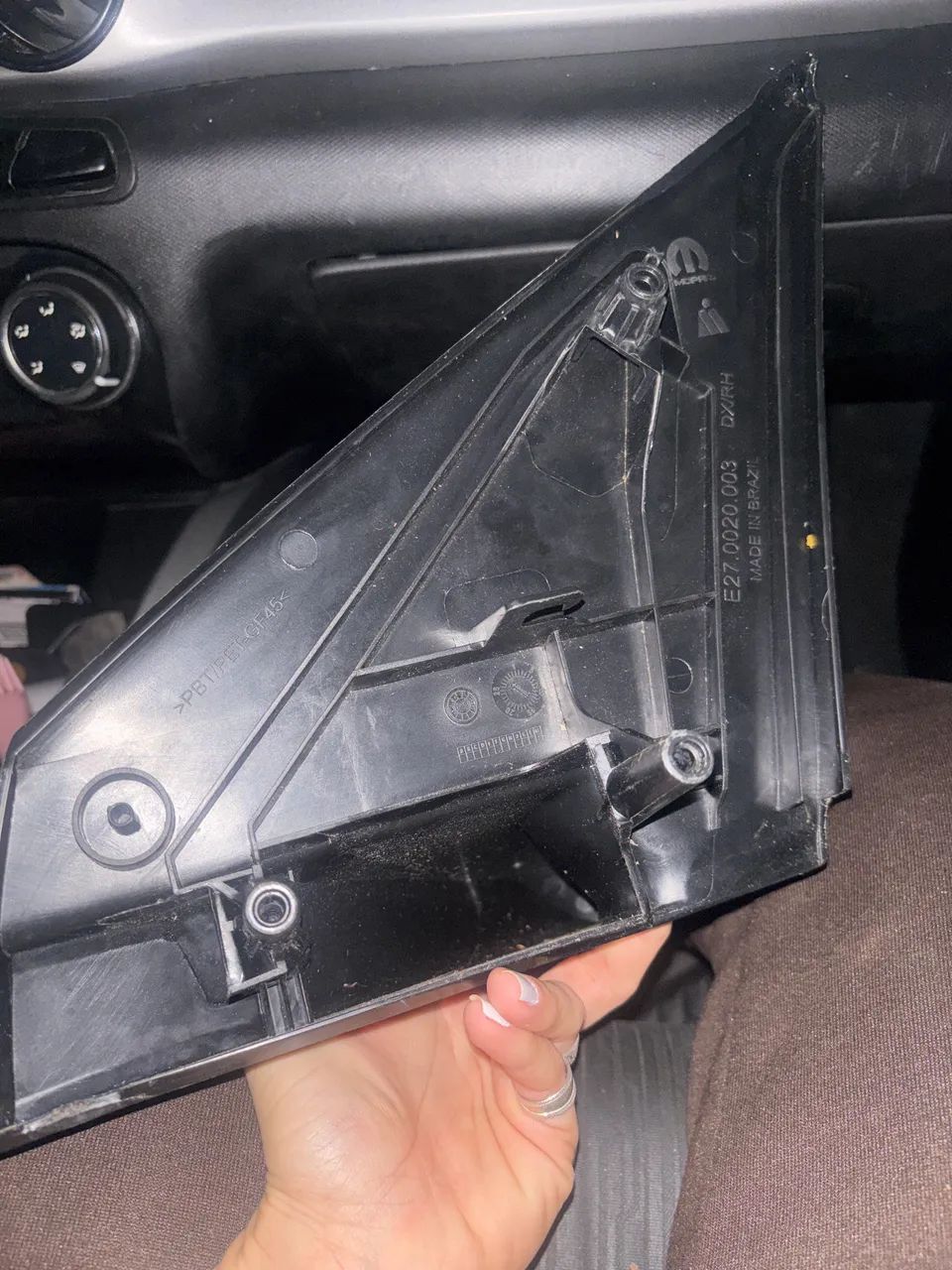 Pé do retrovisor Argo 2019 - Foto 3