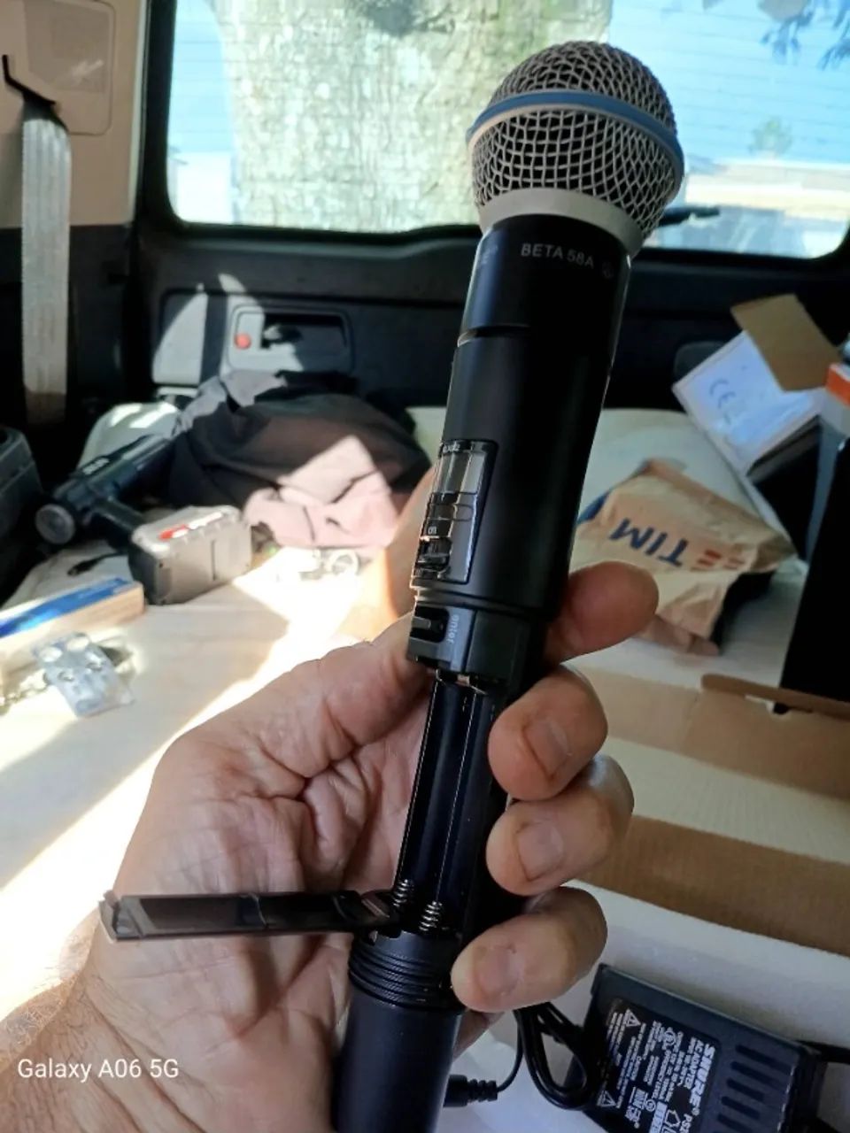 Microfone Shure QLXD2/4 sem fio nase in mexico - Foto 3