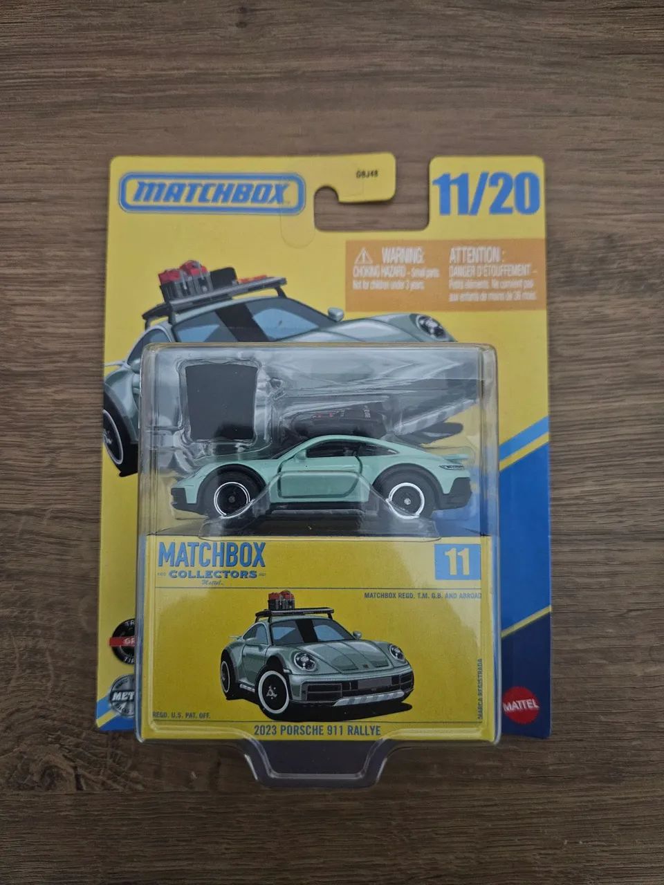 Miniatura Matchbox Porsche 912 Rallye 