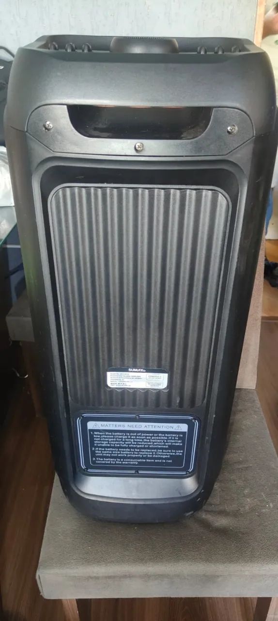 Caixa de Som Sumay Live Box 600W Bluetooth SM-CAP23 - Foto 5