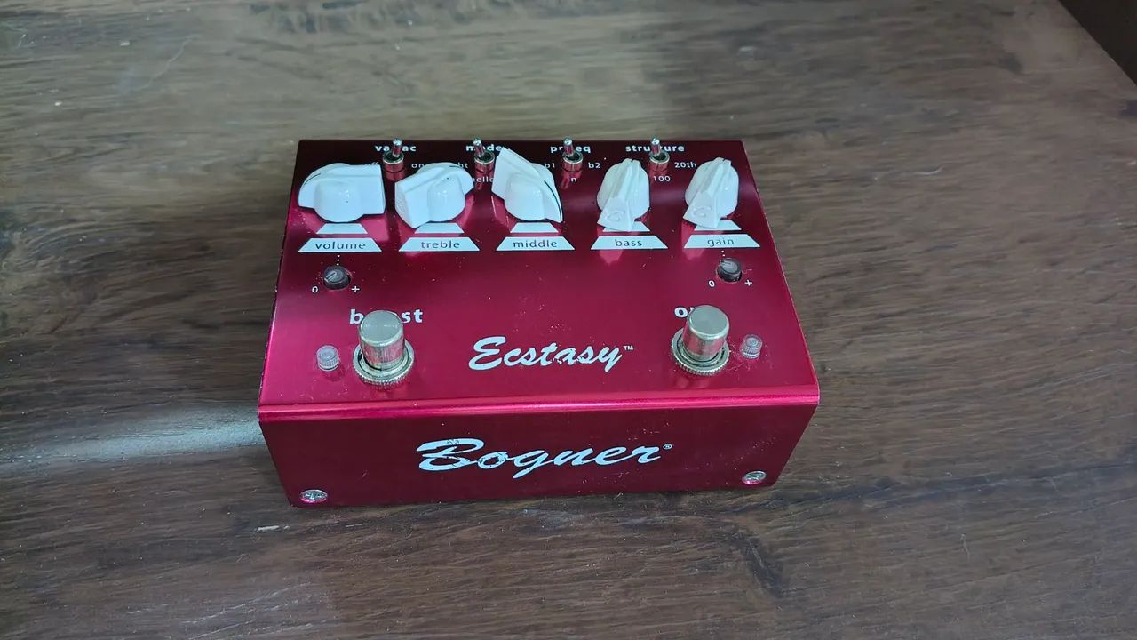 Pedal bogner red ecstasy - Instrumentos musicais - Jardim Nova Poá