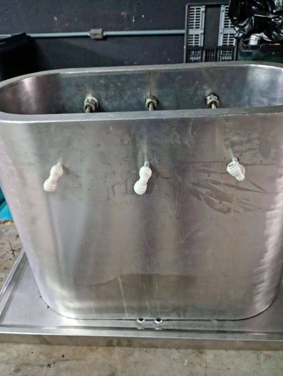 CHOPEIRA A GELO 3 VIAS INOX  - Foto 2