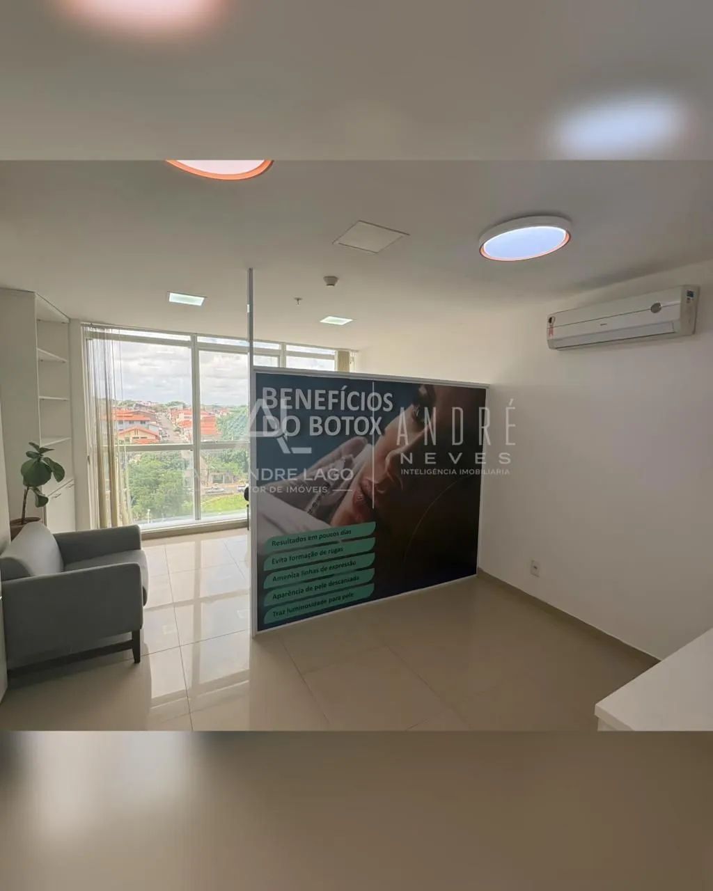 Alugo Sala Comercial Mobiliada no Shoping da Ilha - Foto 3