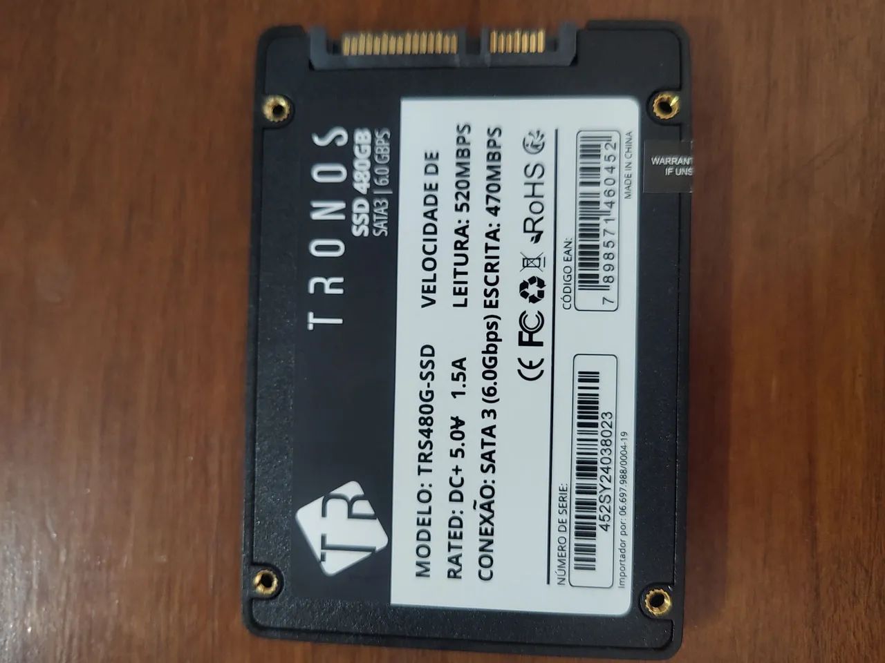Ssd 480GB TRONOS melhor marca do mercado  - Foto 4