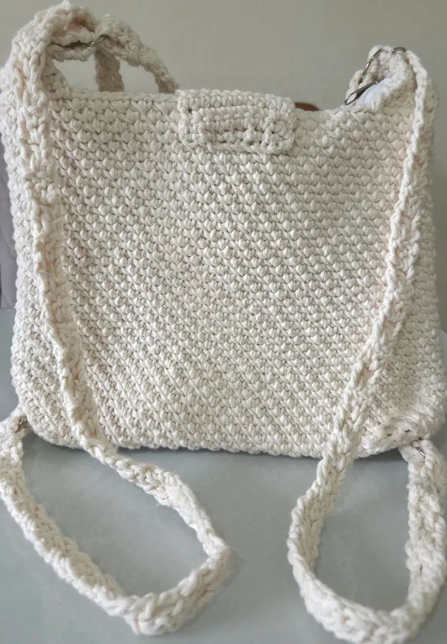 Bolsa de crochê  - Foto 3