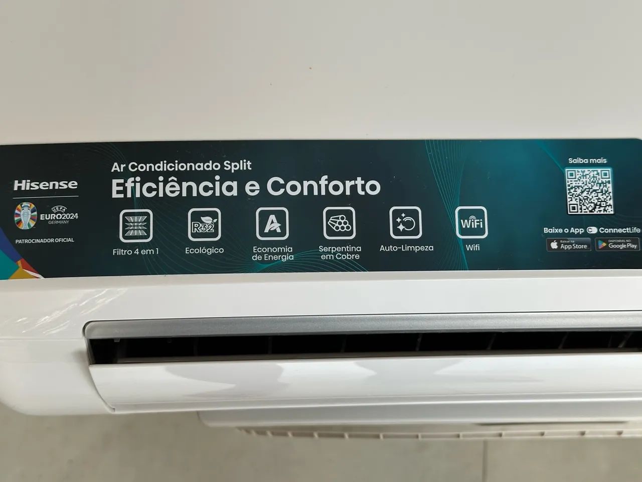 Ar condicionado split Hisense 12000BTUS - Foto 3