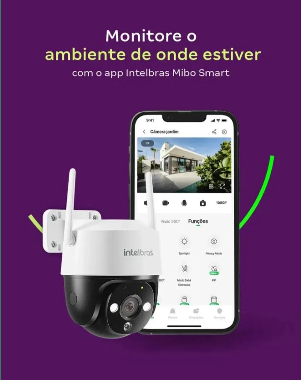 CÂMERA WI-FI INTELBRAS. - Foto 5