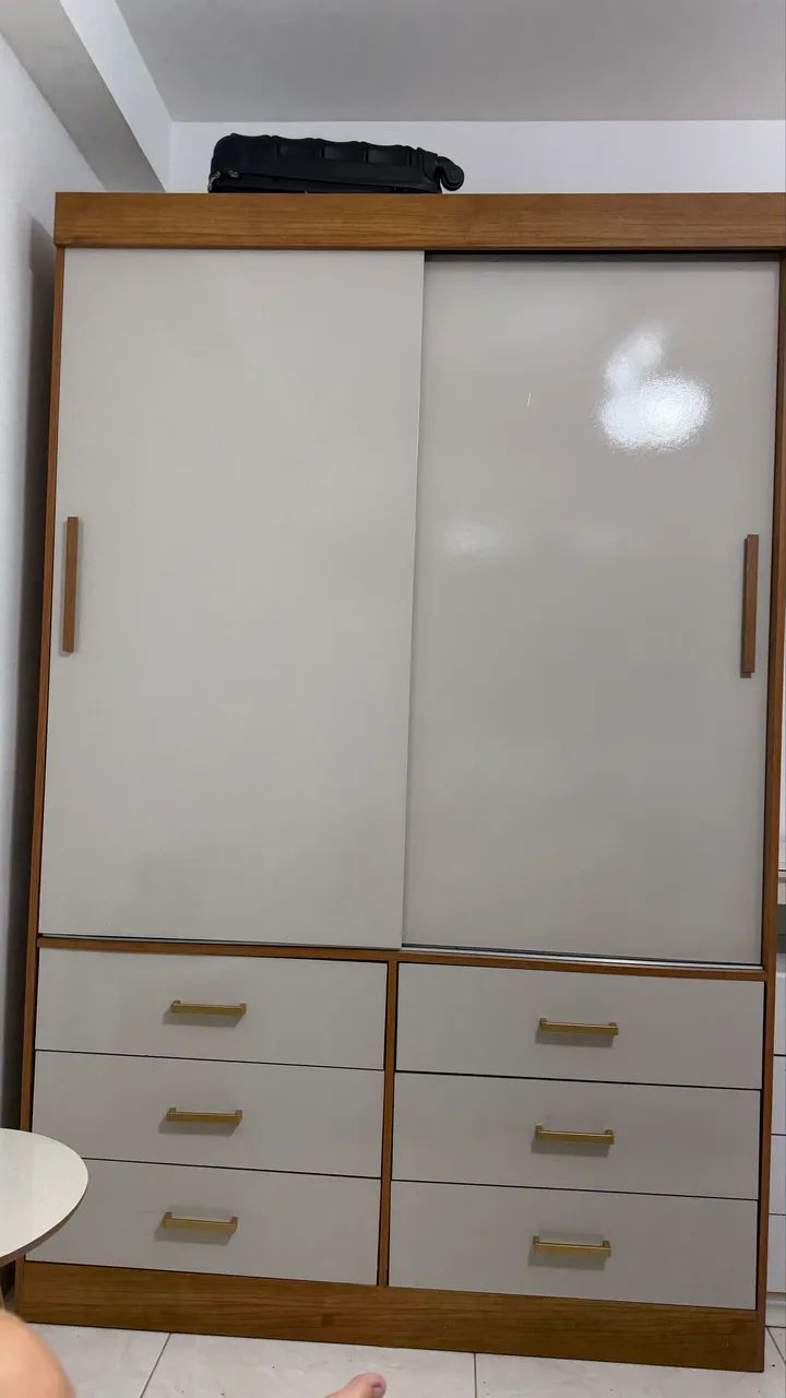 Guarda roupa 2 portas 6 gavetas - Foto 2