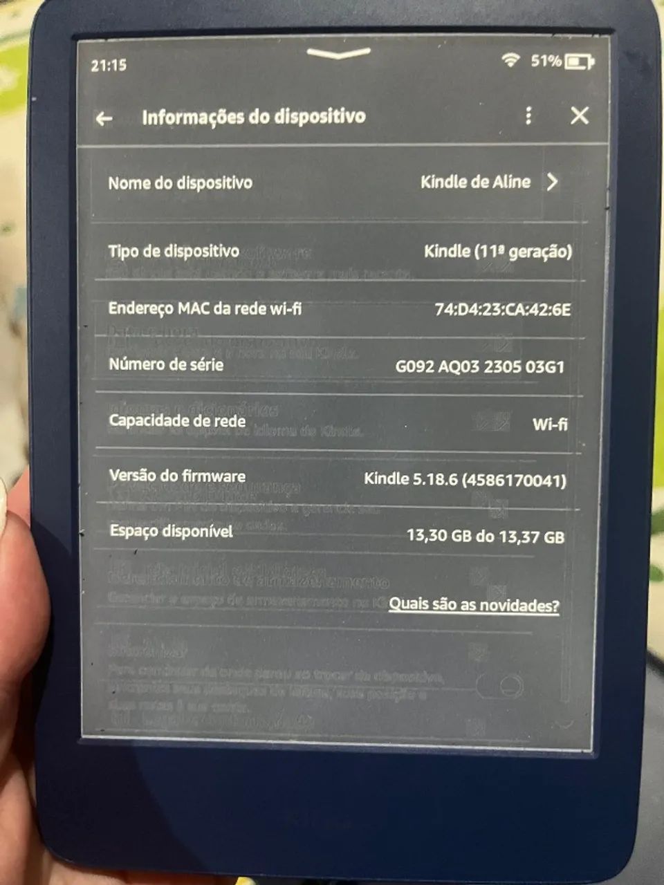 Kindle 11? geração  - Foto 2